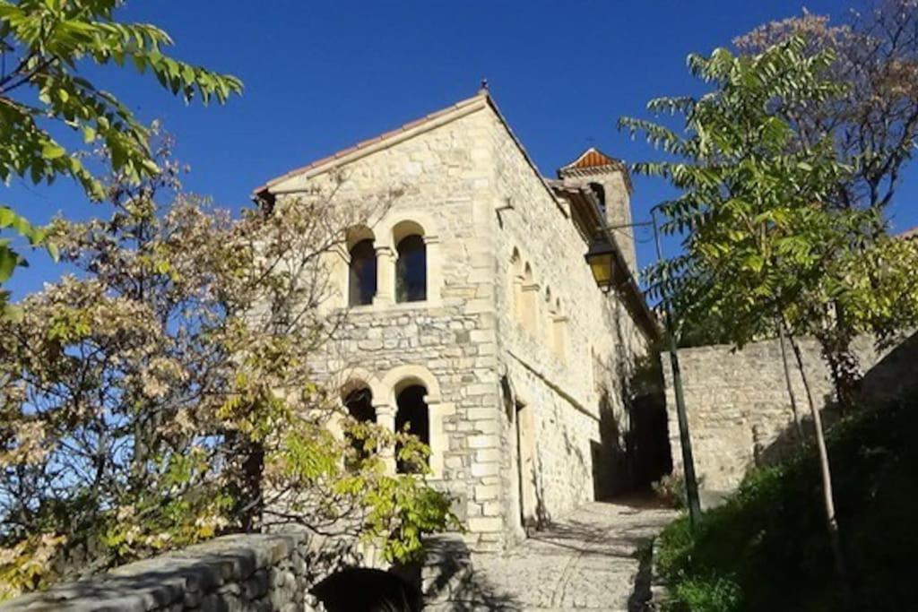 Gite Confortable Village Medieval Sainte-Jalle Baronnies Provencales Exterior photo